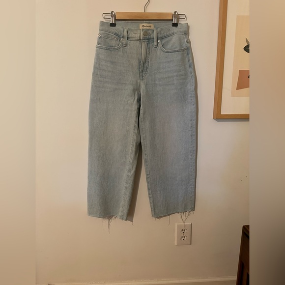 Madewell Petite Perfect Vintage Wide Leg Crop Jean - Picture 2 of 12